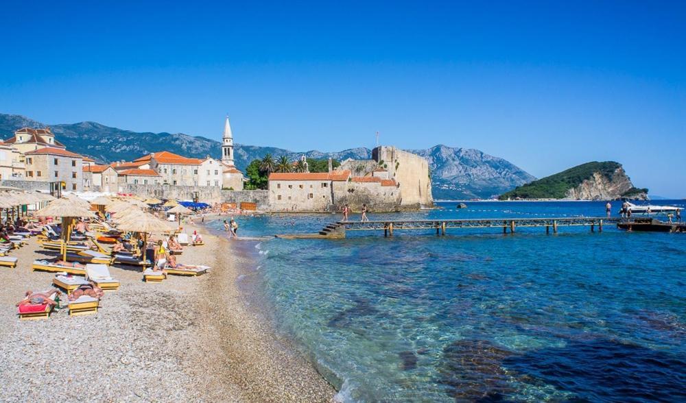 Vesna Apartments Budva Bagian luar foto
